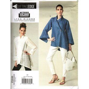 Vogue V1246 Misses 16 to 22 Designer Lynn Mizono Shirt Uncut Sewing Pattern